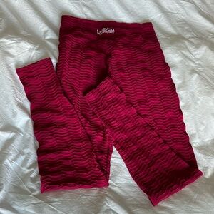 Booty By Brabents Maroon Original Leggings
